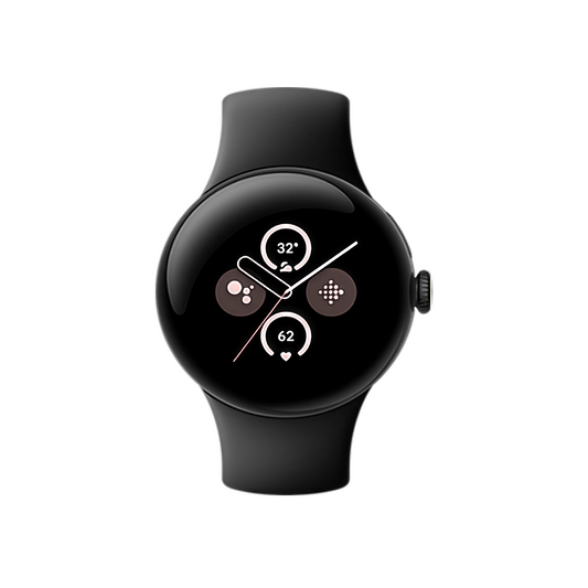 Google Pixel Watch (2nd Gen) 41MM (GPS + Cellular) - Matte Black Stainless Steel