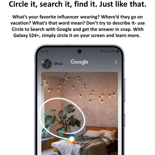 Samsung Galaxy S24 Plus 5G 256GB - Marble Gray (Unlocked)