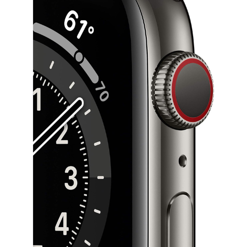 Apple Watch Series 6 44MM (GPS + Cellular) - Acero inoxidable grafito