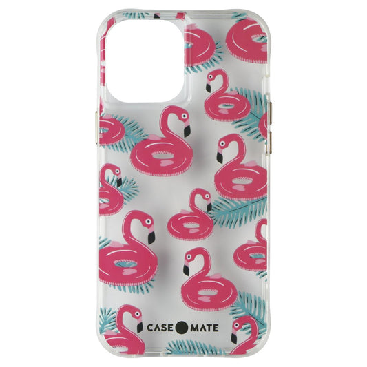 Case-Mate Prints Case for iPhone 12 Pro Max - Float On Flamingos (2)