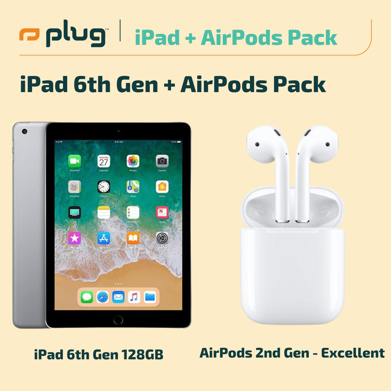 Wi Fi Airpods Pro Ipad Mini Air Pods Ipad Apple IPad 9th Gen 64GB