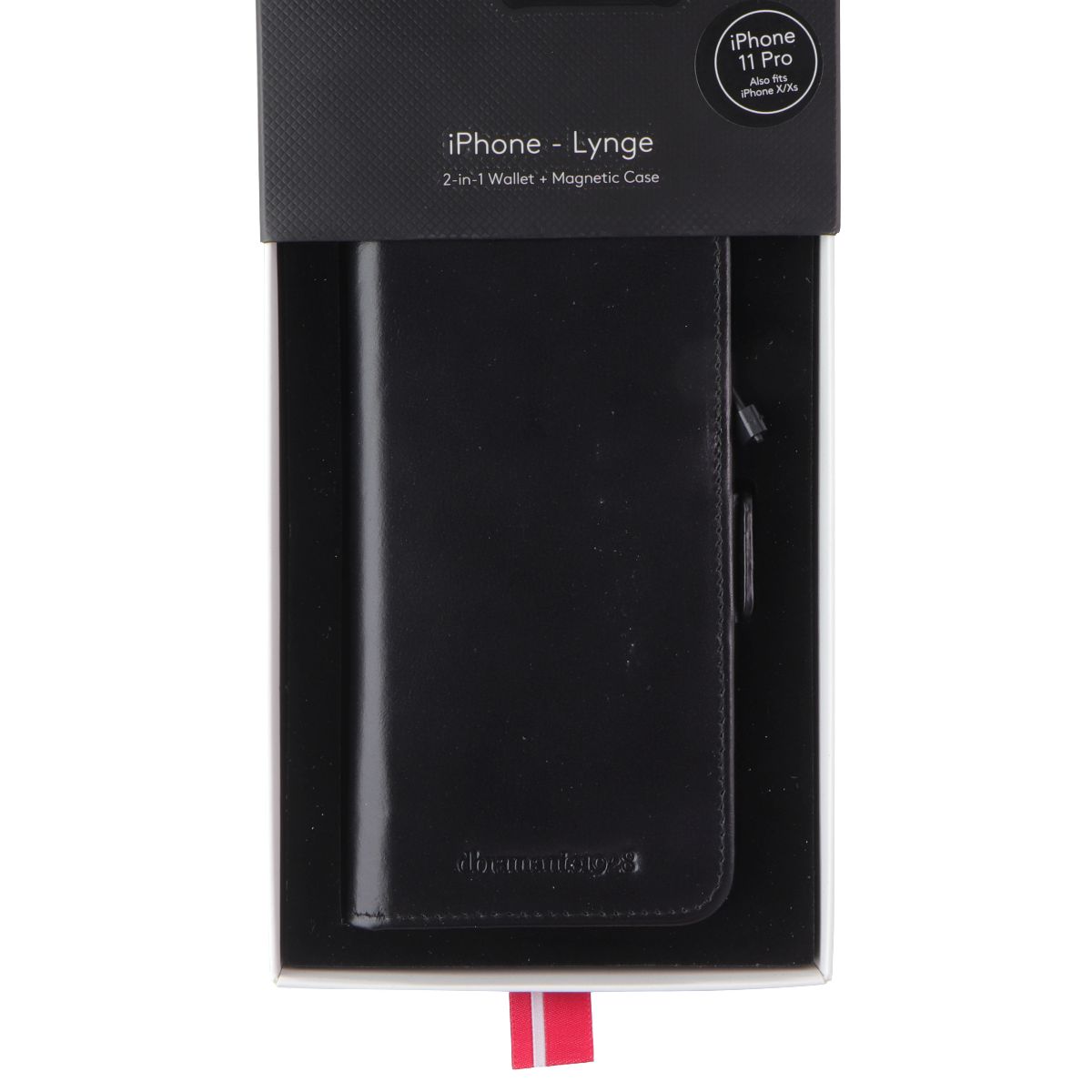 dbramante1928 Lynge Wallet Magnetic Case for Apple iPhone 11 Pro - Black Leather (3)