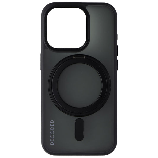 Decoded 360 Loop Stand Back Cover for MagSafe for iPhone 15 Pro - Frost Black (2)