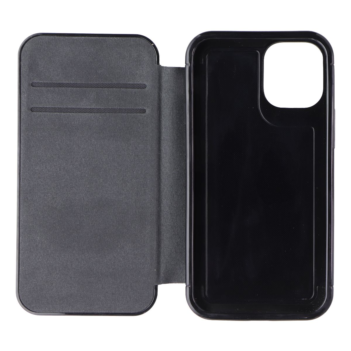 Gear4 Wembley Flip Folio Case for Apple iPhone 12 mini - Black (3)