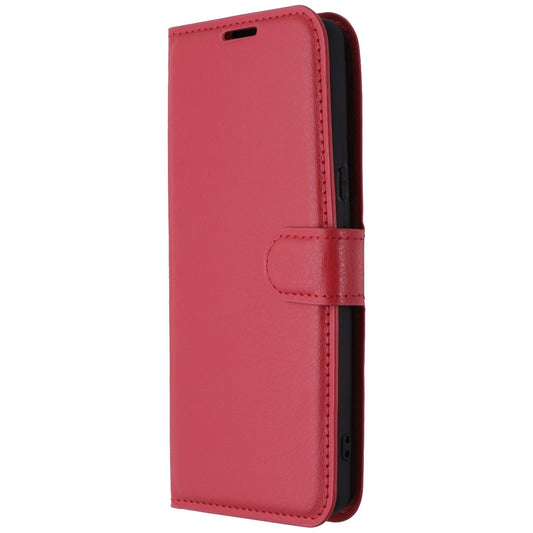 Generic Faux Leather Folio Case for Google Pixel 7 - Red - New (2)