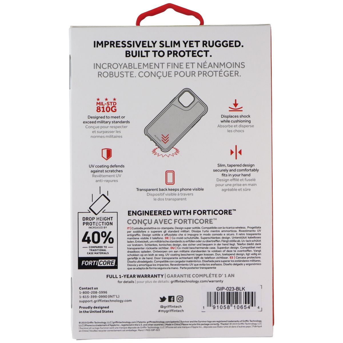Griffin Survivor Strong Series Case for Apple iPhone 11 Pro - Black (2)
