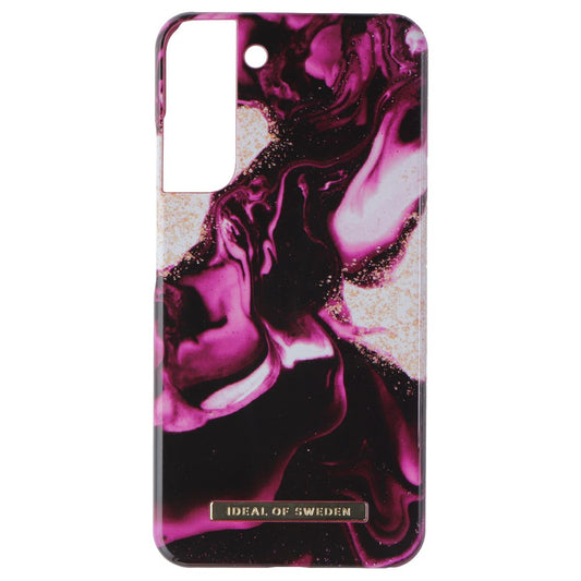 iDeal of Sweden Hard Case for Samsung Galaxy (S22+) - Golden Ruby Marble (2)