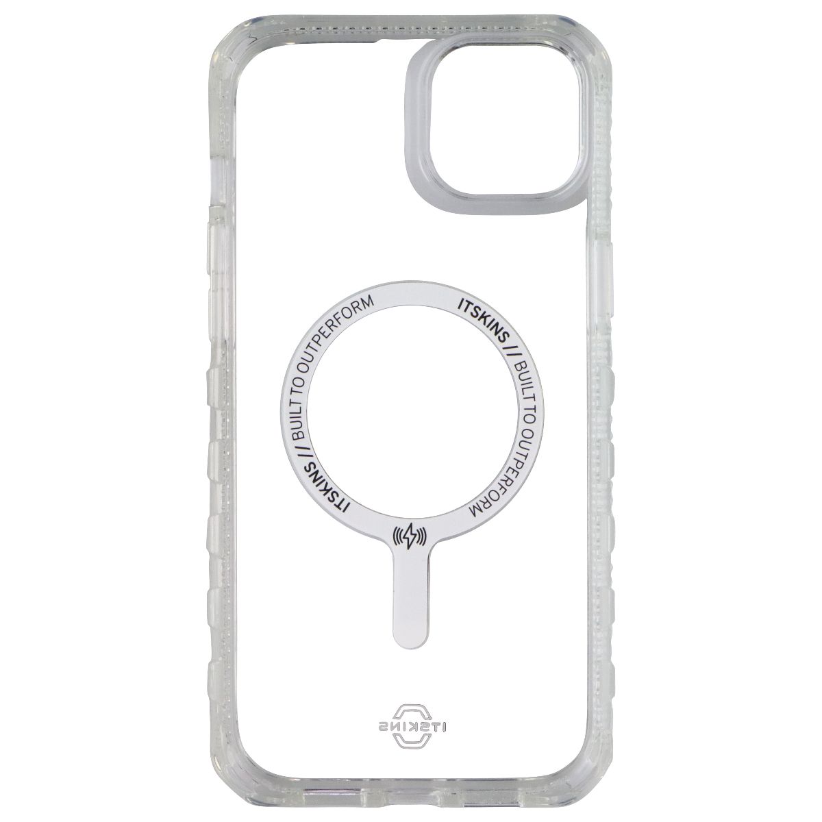ITSKINS Supreme_R Case for MagSafe for Apple iPhone 14 Plus - Transparent/White (3)