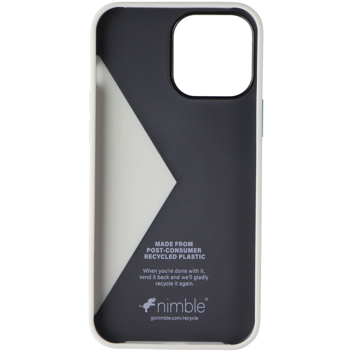 Nimble Spotlight Series Protective Case for Apple iPhone 13 Pro Max - Gray/Teal (3)