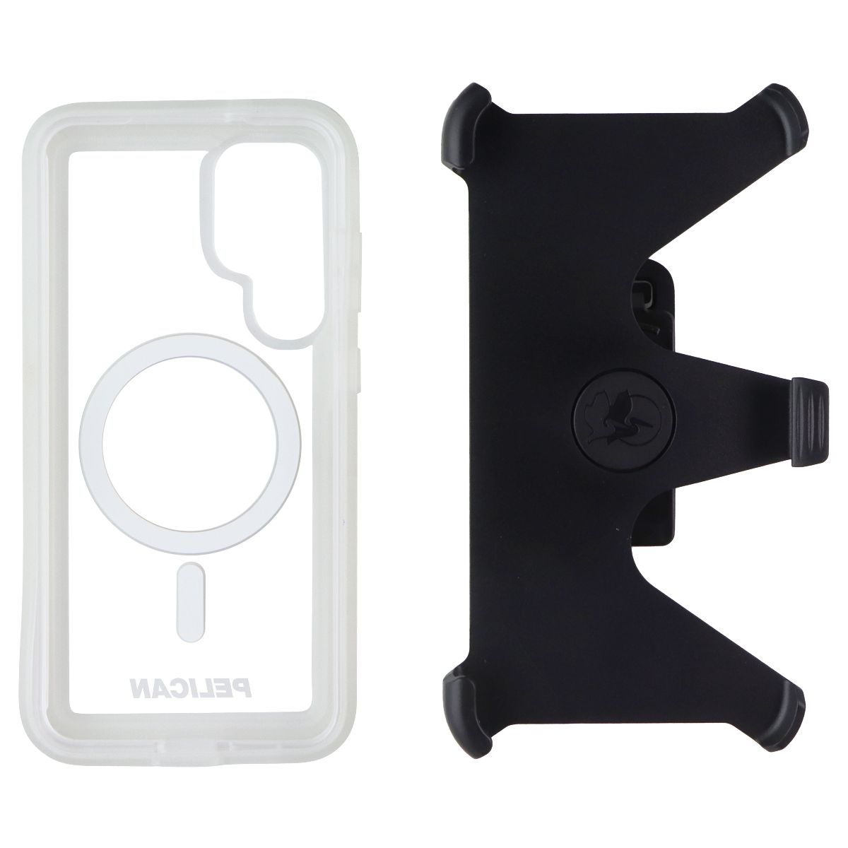 Pelican Voyager Magnetic Case + Holster for Samsung Galaxy S25+ (Plus) - Clear (5)