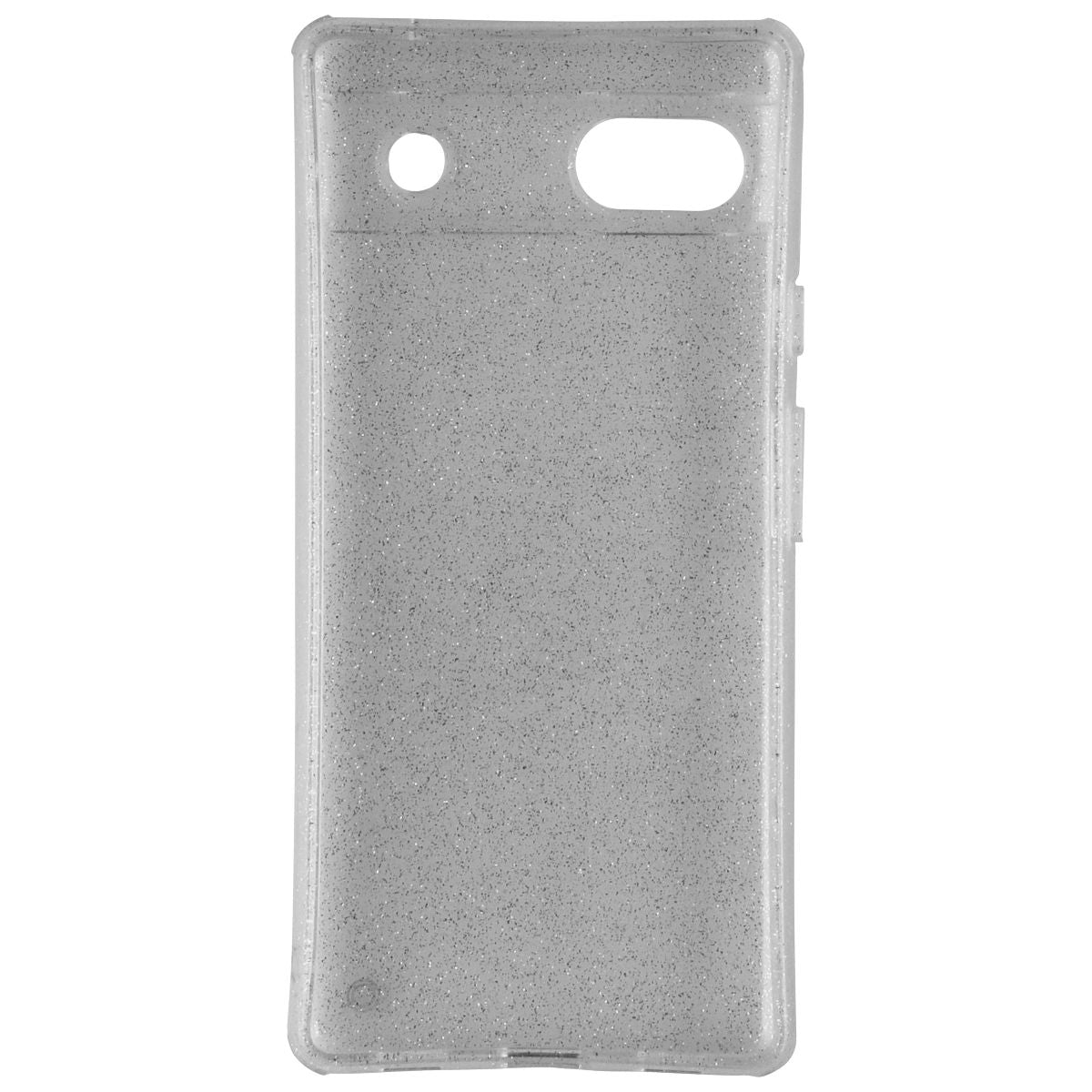 Quikcell Icon Silver Shimmer Case for Google Pixel 6a - Glitter/Clear (3)