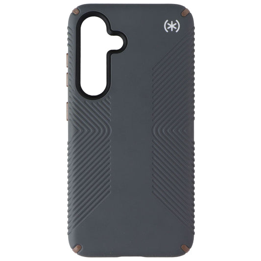 Speck Presidio2 Grip Case for Samsung Galaxy S24 - Charcoal Gray/Cool Bronze (2)