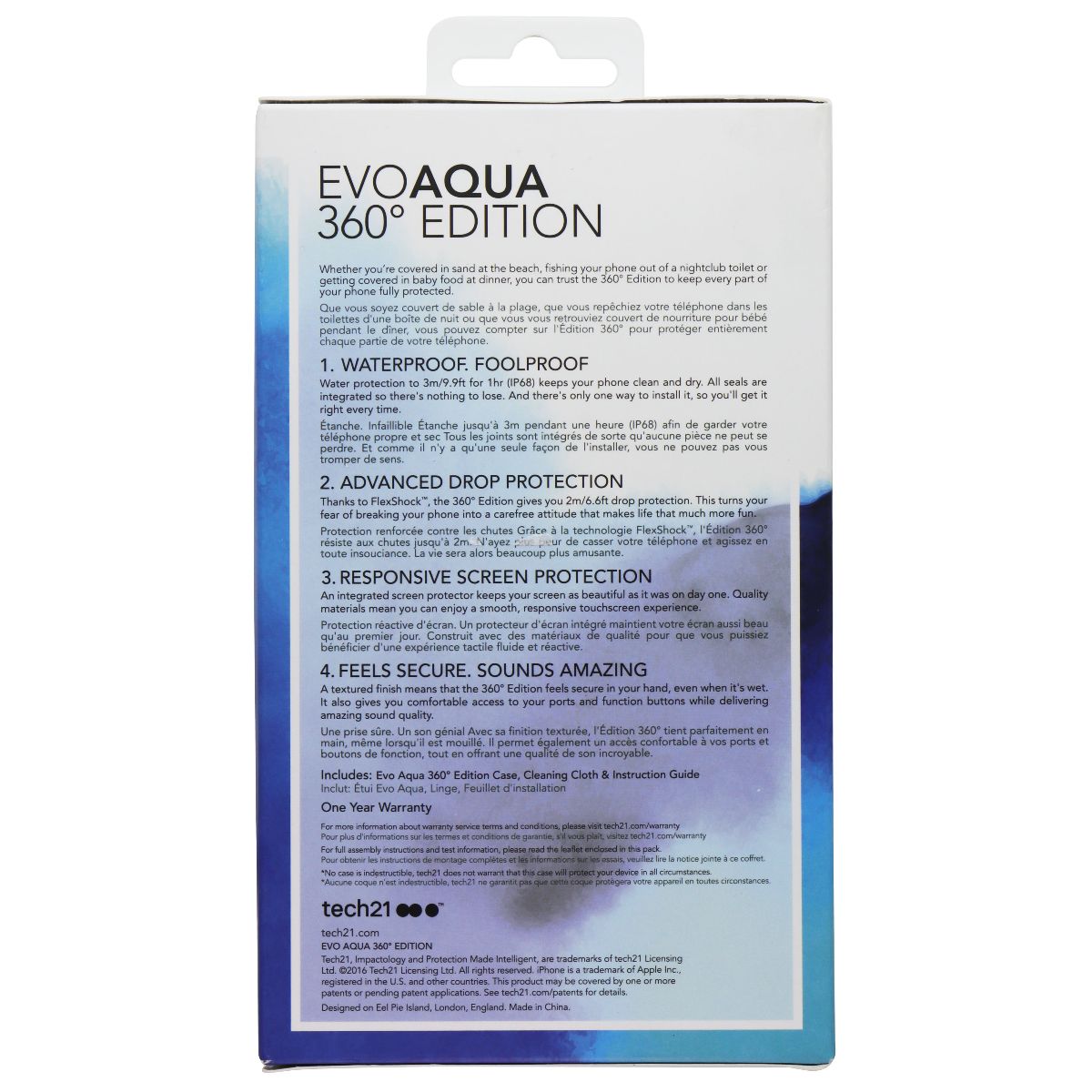 Tech21 EVOAQUA 360 Edition Case for Apple iPhone 7 Plus - Black (2)