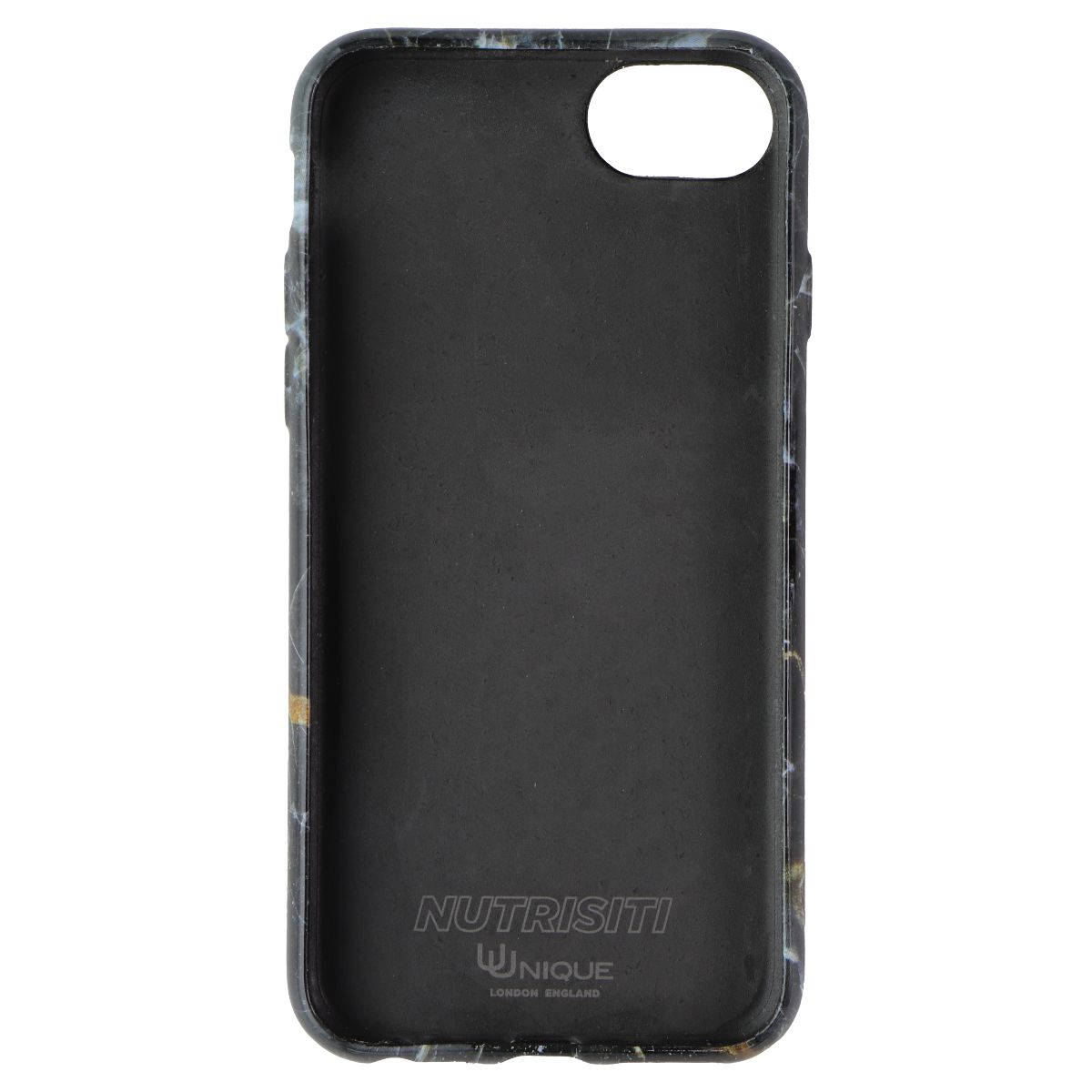 Unique London Back Case for Apple iPhone SE (2nd Gen) / 8 / 7 - Black Marble (3)