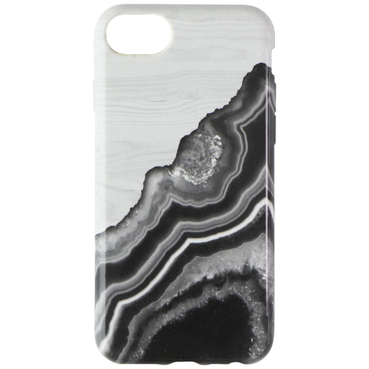Unique London Eco-Friendly Back Case for iPhone SE (2nd Gen) 8/7/6s - Gray Geode (2)