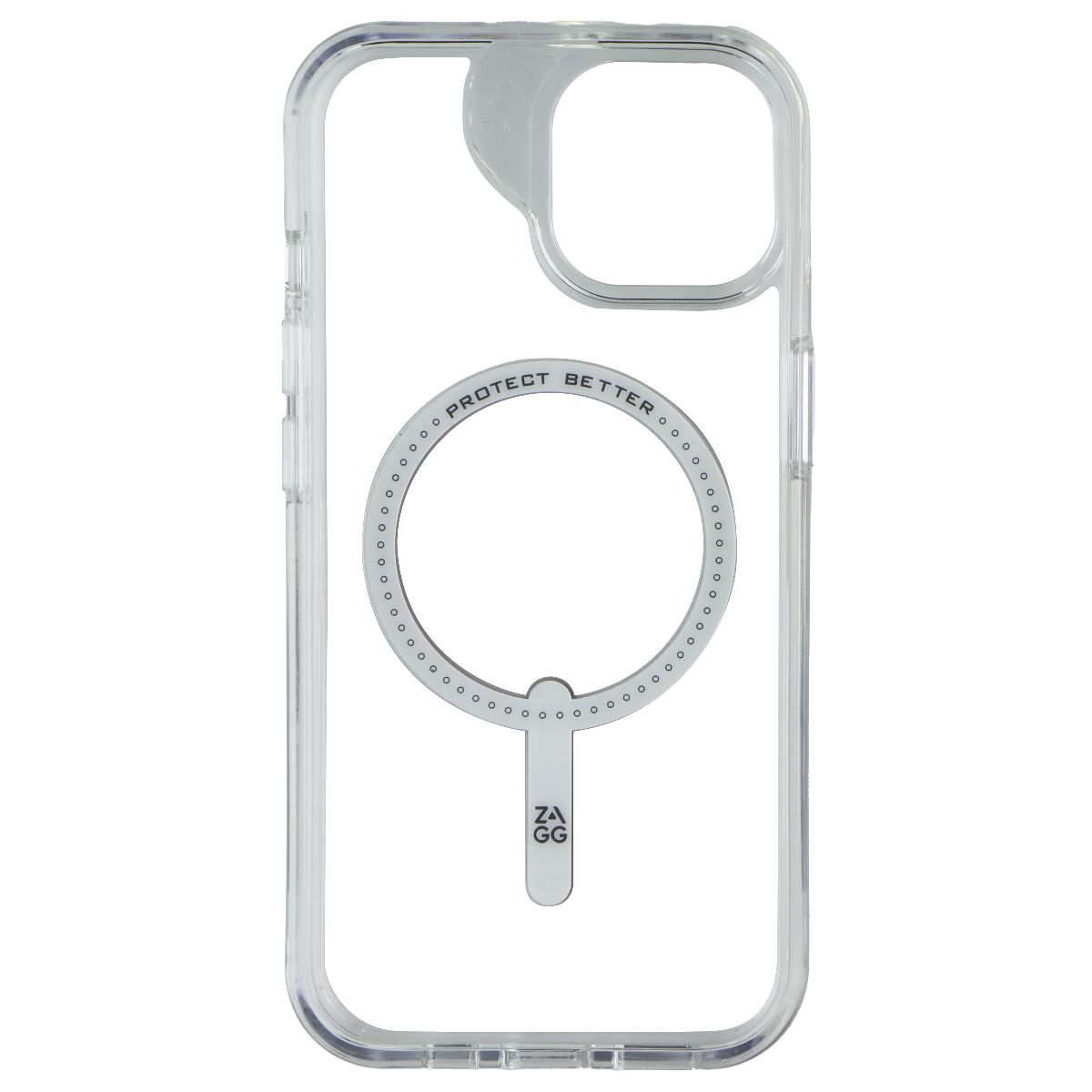 Zagg Crystal Palace Snap Case with MagSafe for Apple iPhone 15 - Clear/White (3)