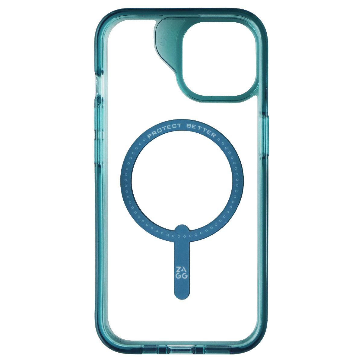 ZAGG Santa Cruz Snap Case for MagSafe for iPhone 17e/16e/15/14/13 - Retro Blue (3)