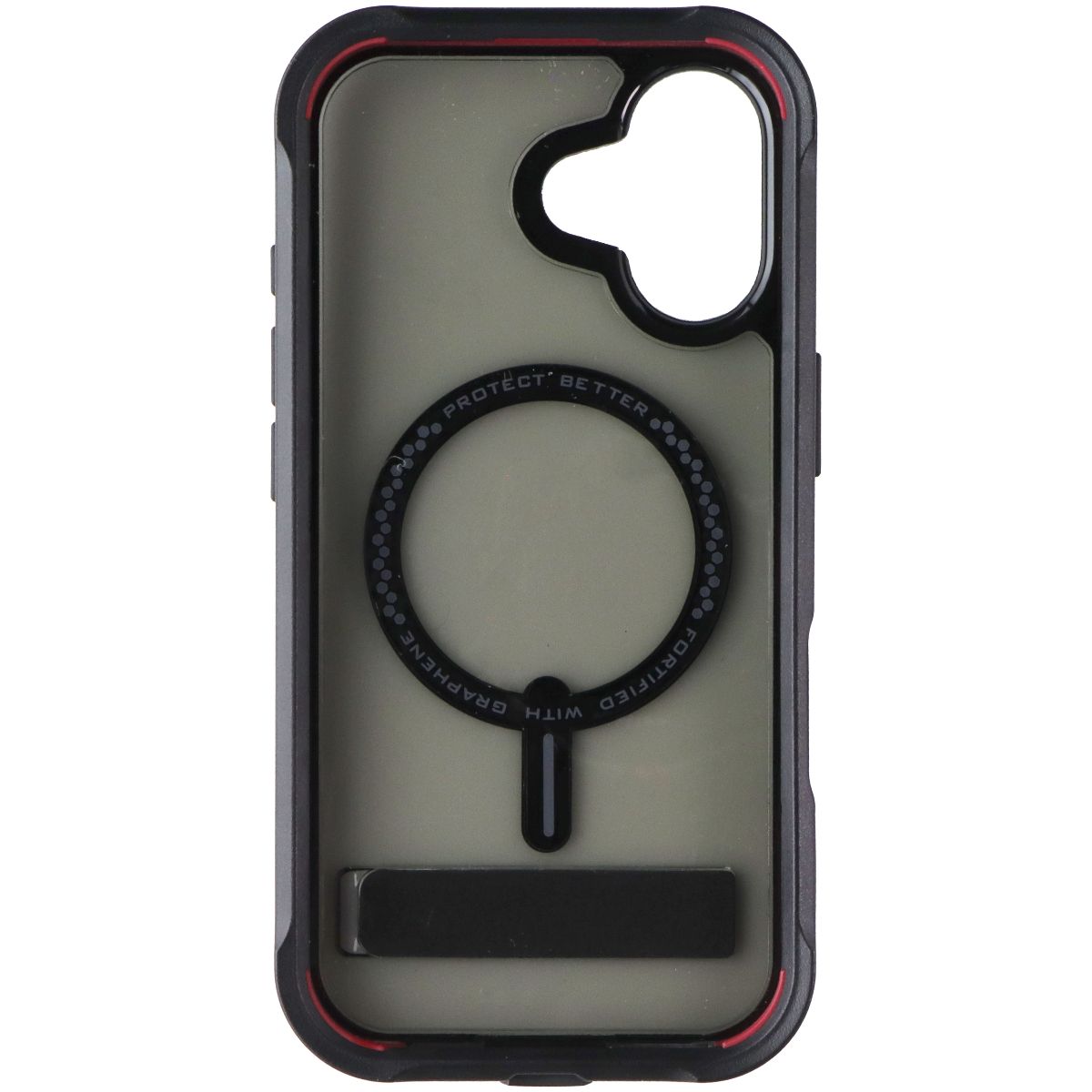ZAGG Rainier Case with Kickstand for MagSafe for Apple iPhone 17 - Smoke - New (3)