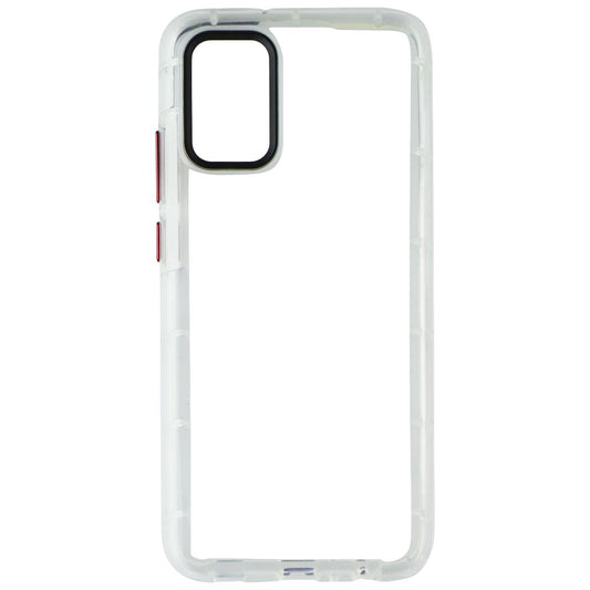 Zizo Surge Series Case w/ Customizable Buttons for Samsung Galaxy A02s - Clear - New (2)