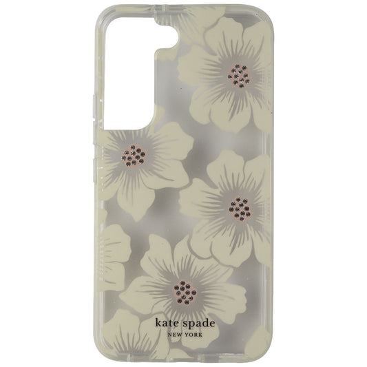 Kate Spade Defensive Hardshell Case for Samsung Galaxy S22 - Hollyhock Floral (2)
