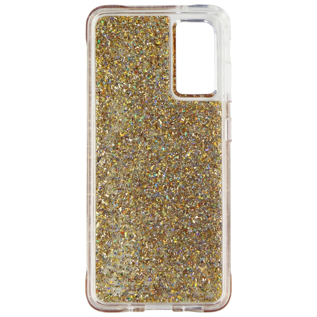Case-Mate Twinkle Gold Hardshell Case for Samsung Galaxy S20 - Glitter Foil Gold (3)