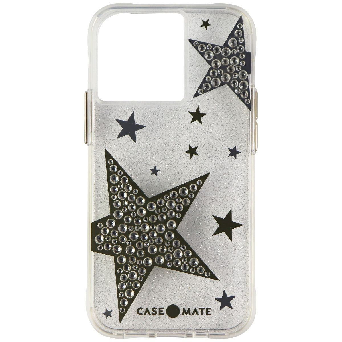 Case-Mate Sheer Superstar Case for iPhone 13 Pro - Clear/Rhinestone Stars (3)
