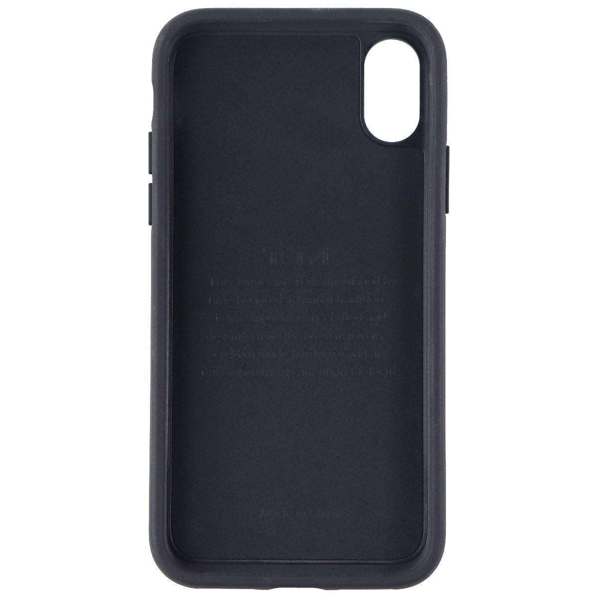 Tumi Canvas Co-Mold Series Hybrid Case for Apple iPhone Xs/X - Red Canvas/Black (3)