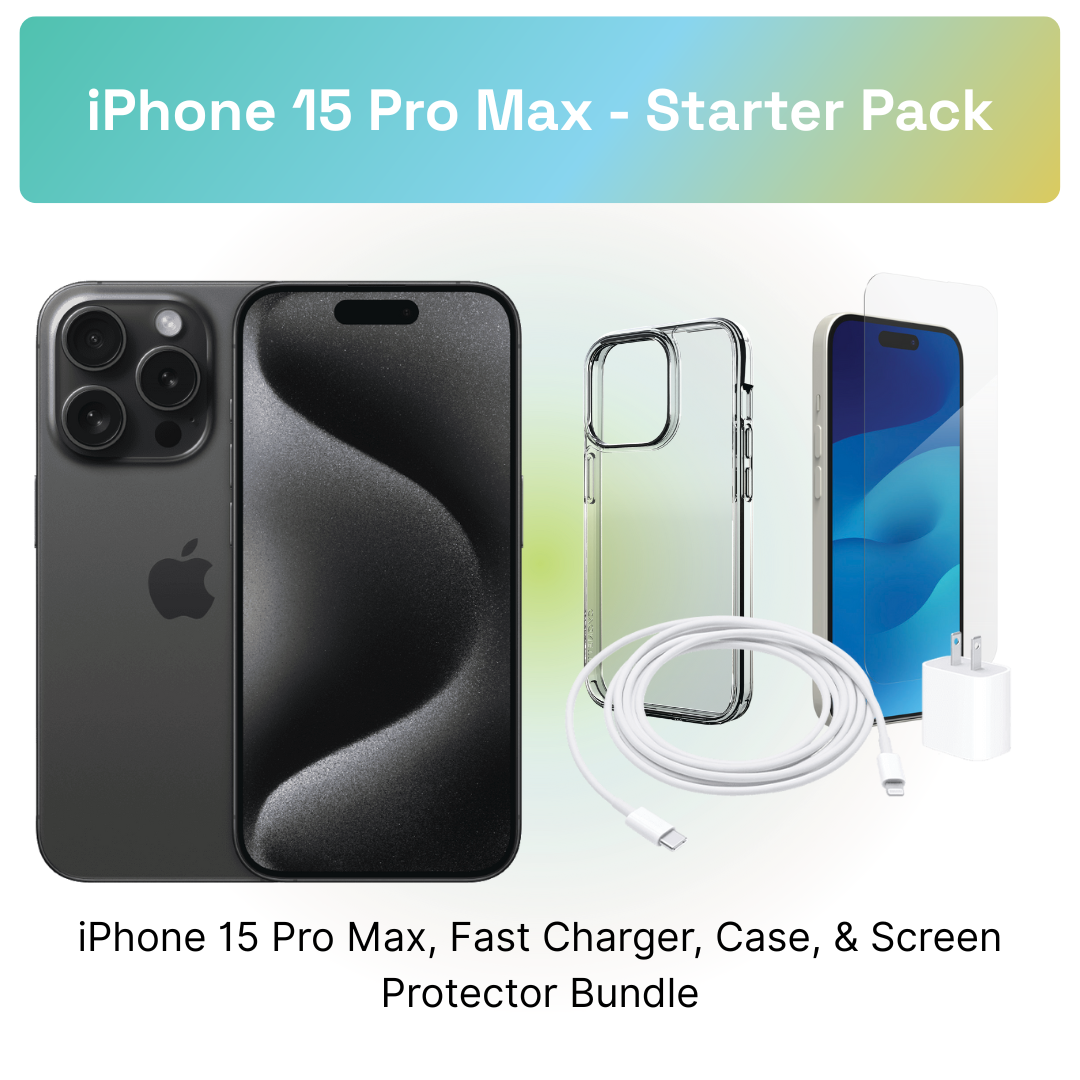 iPhone 15 Pro Max - Starter Pack – Plug iPhone 15 Pro Max - Starter Pack – Plug