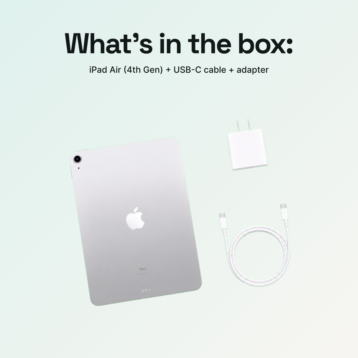 iPad Air 4th Gen silver cellular 04 box