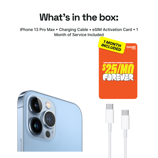 What's included in the iPhone 13 Pro Max Connected Pack