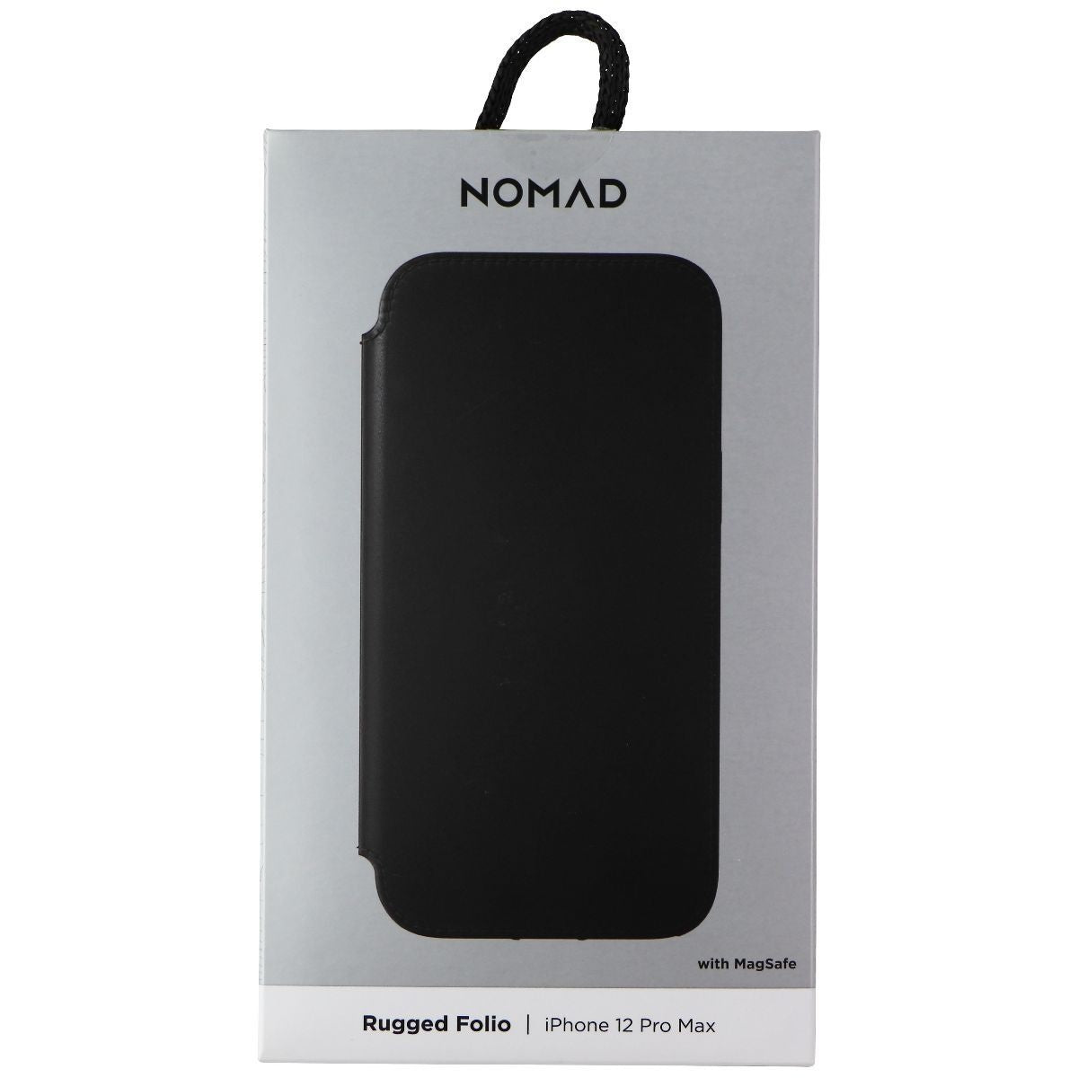 Nomad Rugged Folio Wallet Case for iPhone 12 Pro Max - Black (4)