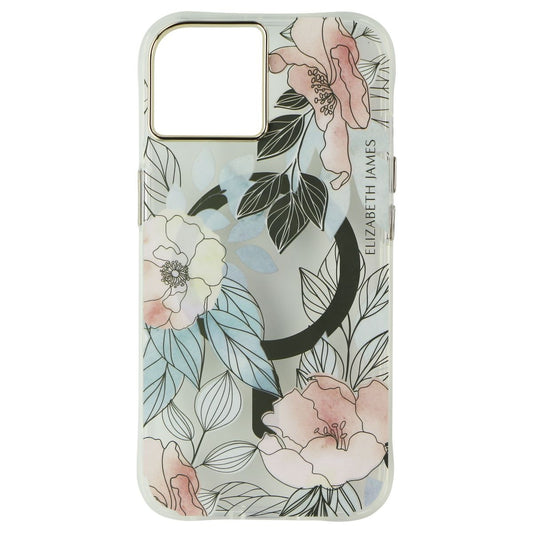 Elizabeth James Case for MagSafe for iPhone 14/13 - Blooms in Bordeaux (2)