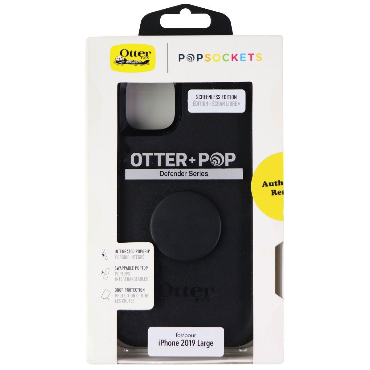 Otter + Pop Defender Series Case for Apple iPhone 11 (6.1-inch) - Black (4)