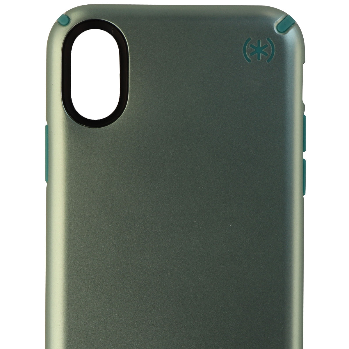 Speck Products Presidio Metallic Case for iPhone X 10 - Metallic Mint Green (3)