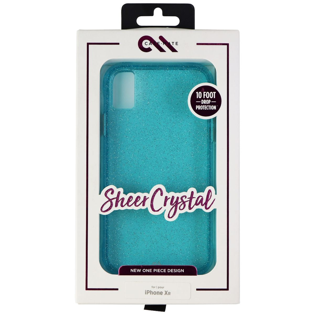 Case-Mate Sheer Crystal Case for Apple iPhone XR - Crystal Teal (4)