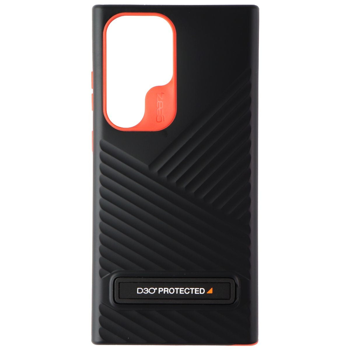 ZAGG Gear4 Battersea Kickstand Case for Samsung Galaxy S23 Ultra - Black/Red (3)
