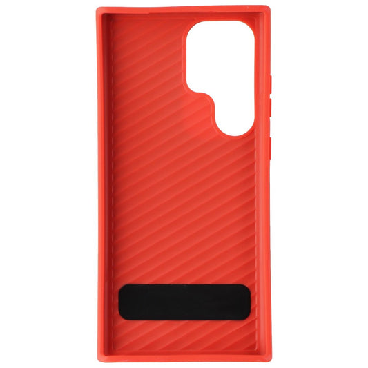ZAGG Gear4 Battersea Kickstand Case for Samsung Galaxy S23 Ultra - Black/Red (2)