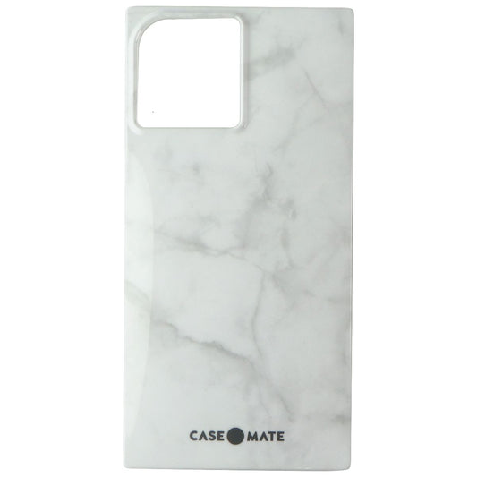 Case-Mate BLOX Series Rectangular Case for iPhone 12 Pro Max - White Marble (2)