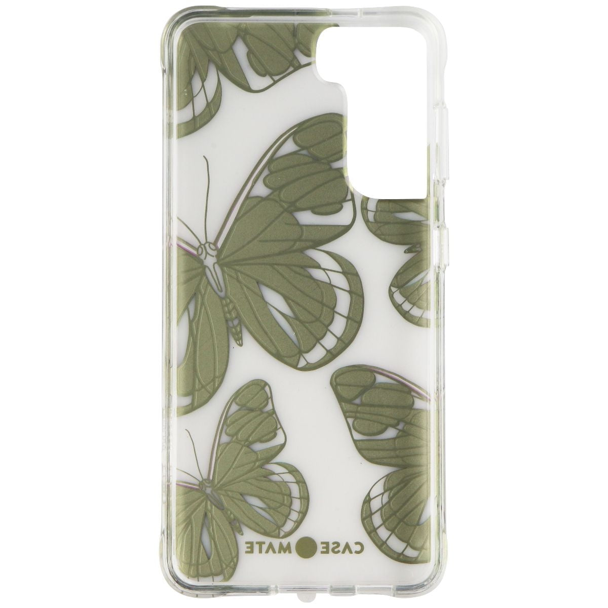 Case-Mate Prints Hardshell Case for Samsung Galaxy S21 5G - Butterflies/Clear (3)