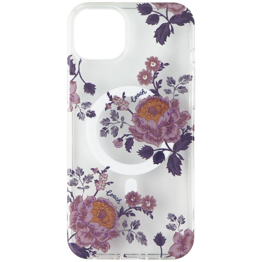 Coach Protective Hardshell Case for MagSafe for iPhone 14 Plus - Moody Floral (2)