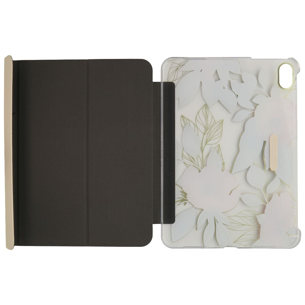 Elizabeth James Stand Folio Case for Apple iPad (2022) - Blooms in Bordeaux (3)