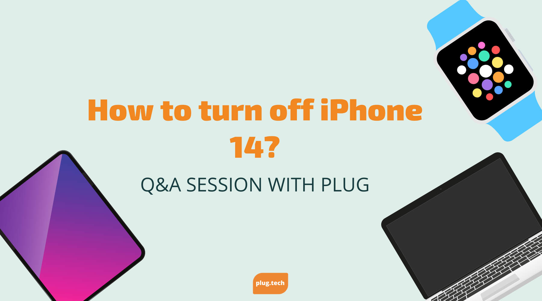 How to turn off iPhone 14?