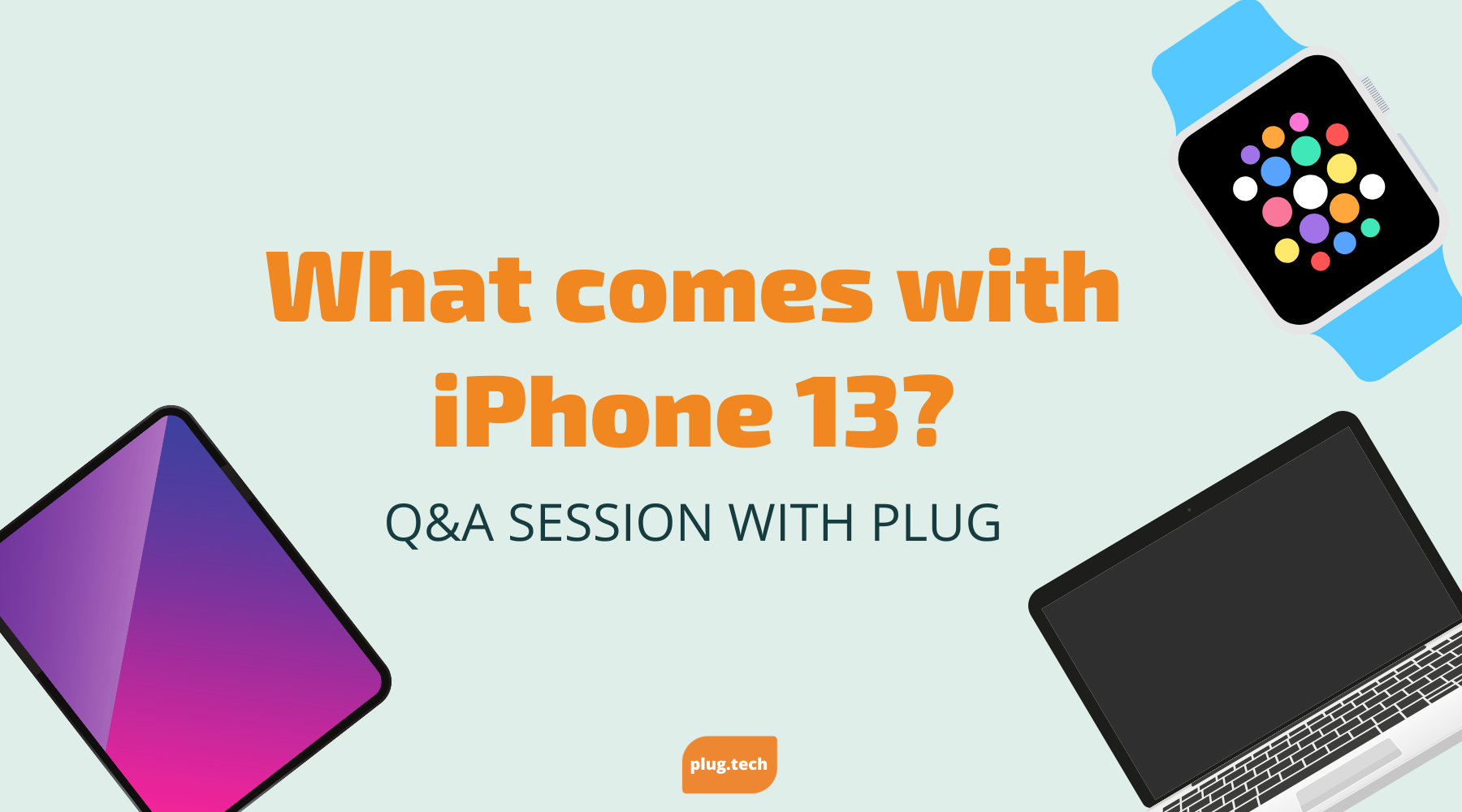 What comes with iPhone 13?