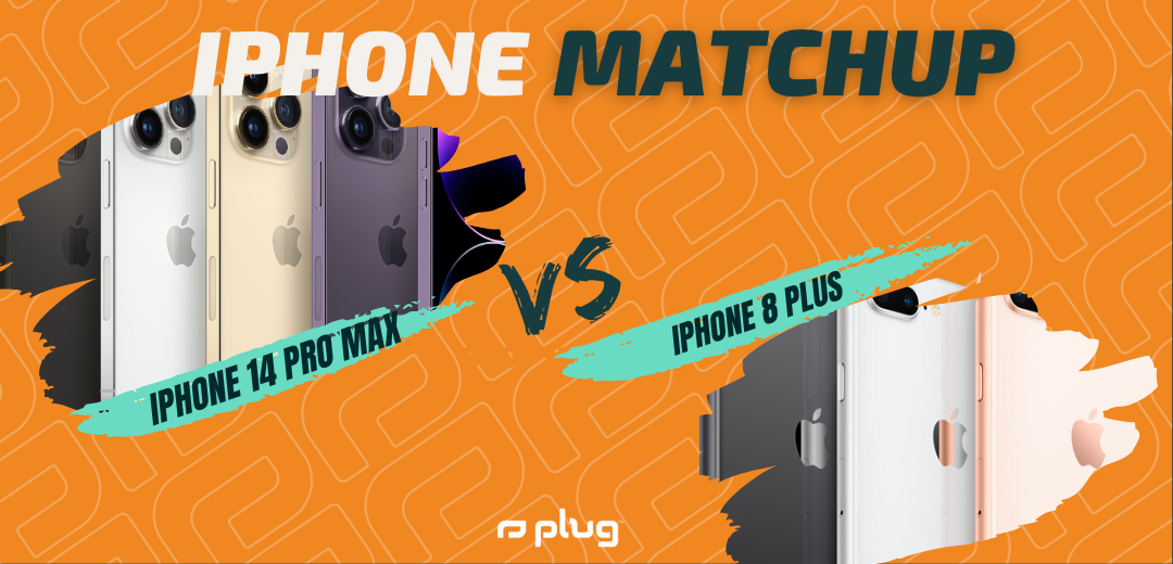 iPhone 14 Pro Max vs iPhone 8 Plus
