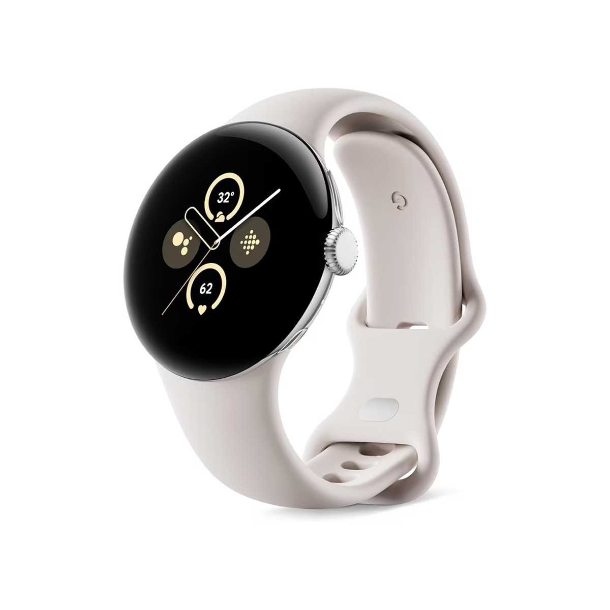 Google Pixel Watch (1ª generación) 41MM (GPS) - Acero inoxidable plateado pulido