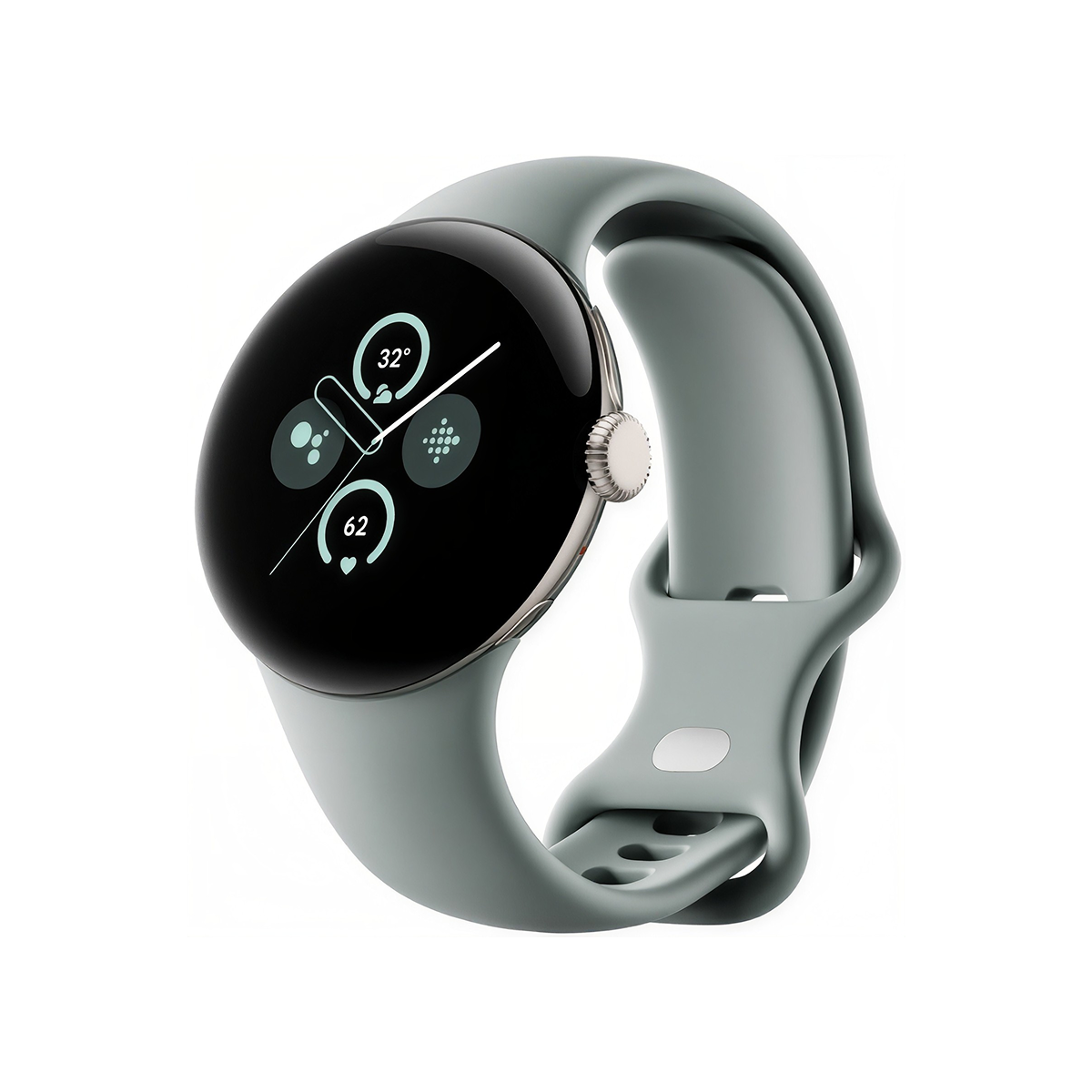 Google Pixel Watch (1ª generación) 41MM (GPS) - Acero inoxidable plateado pulido