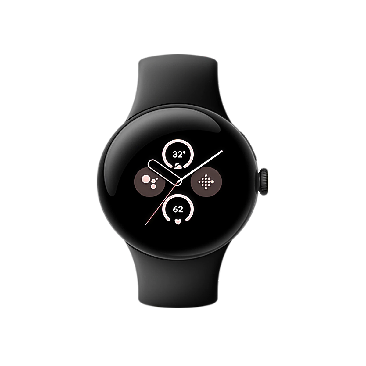 Google Pixel Watch (2nd Gen) 41MM (GPS + Cellular) - Matte Black Stainless Steel