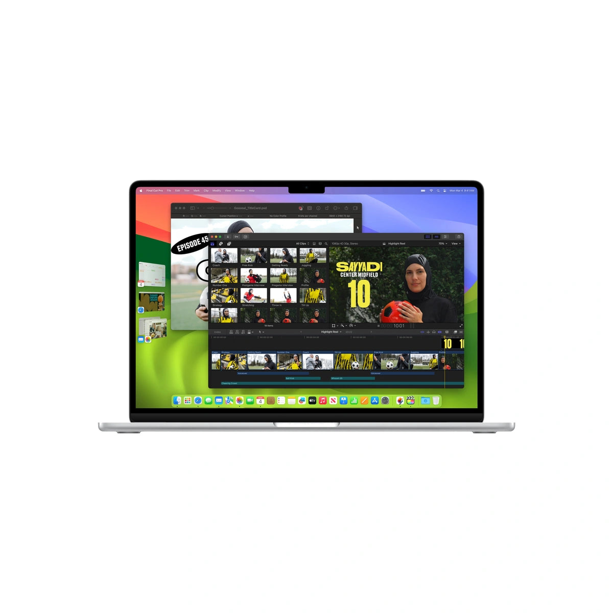 Apple MacBook Air M3 13-inch 256GB 8GB RAM 8-Core CPU 10-Core GPU (2024) Silver