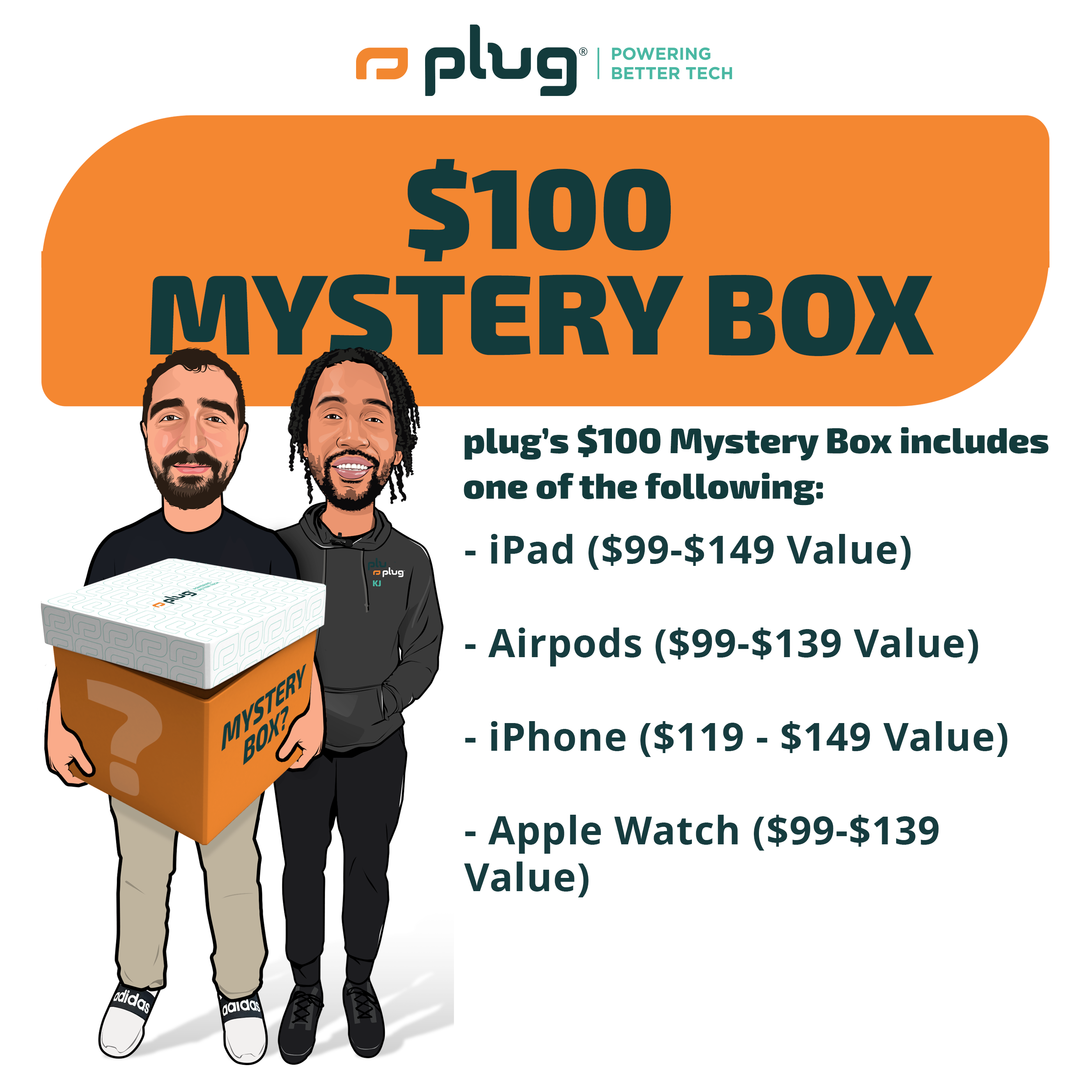 Certified Pre-Owned Tech Mystery Boxes & Electronics – Plug