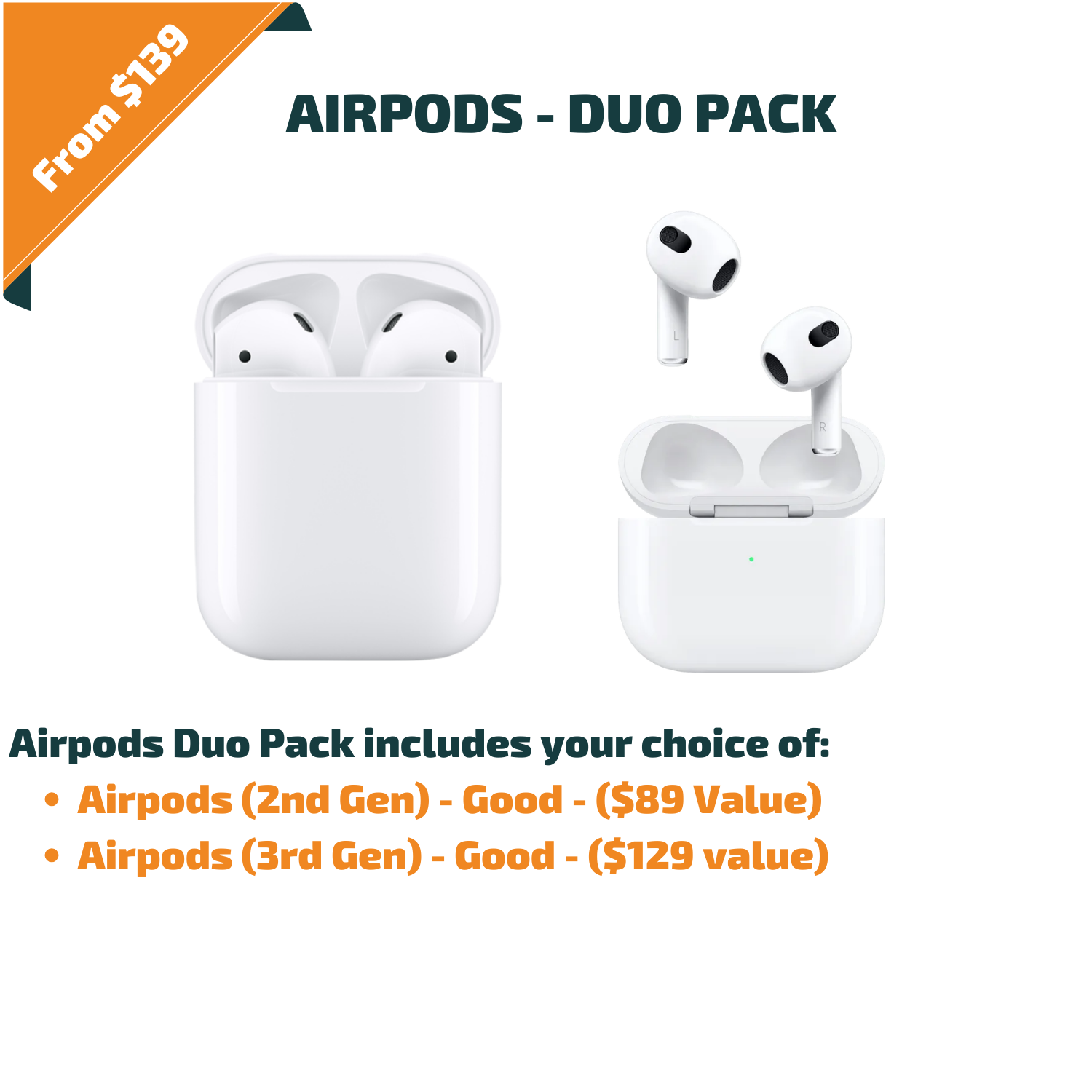 Airpods - Duo Pack